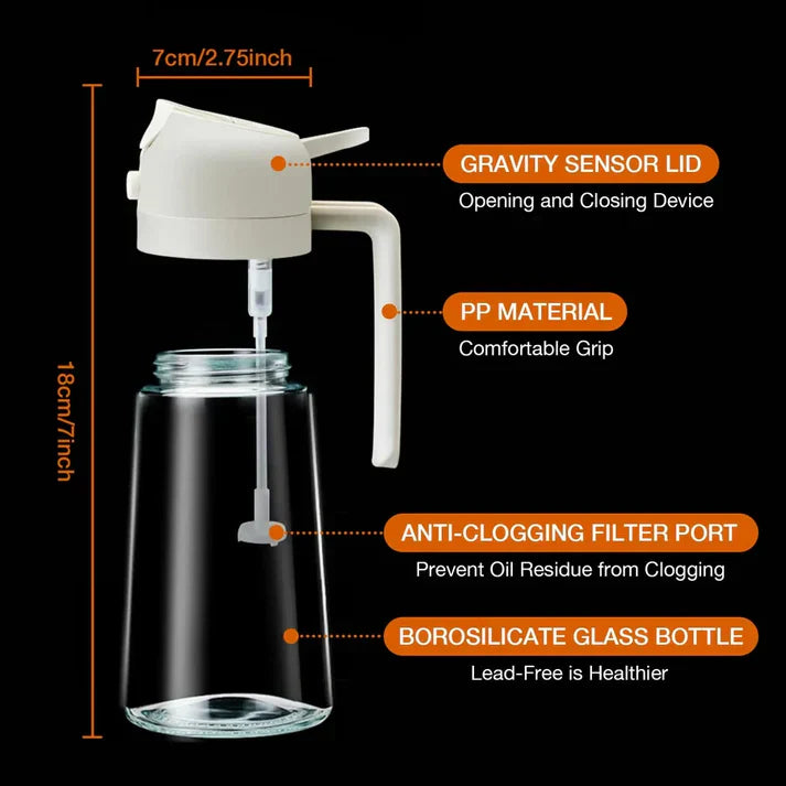 2 In 1 Oil Jug