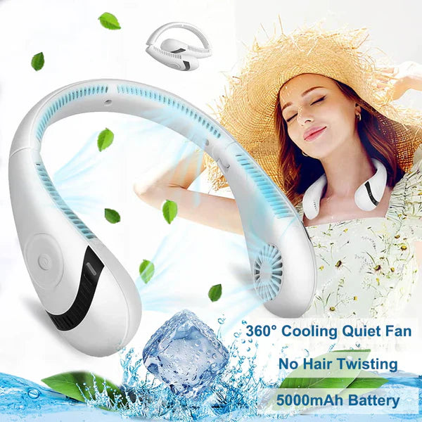 Mini Neck Portable Air Cooler Fan